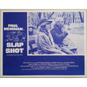 Slapshot - Original 1977 Universal U.S.A. Blue Lobby Cards x 3